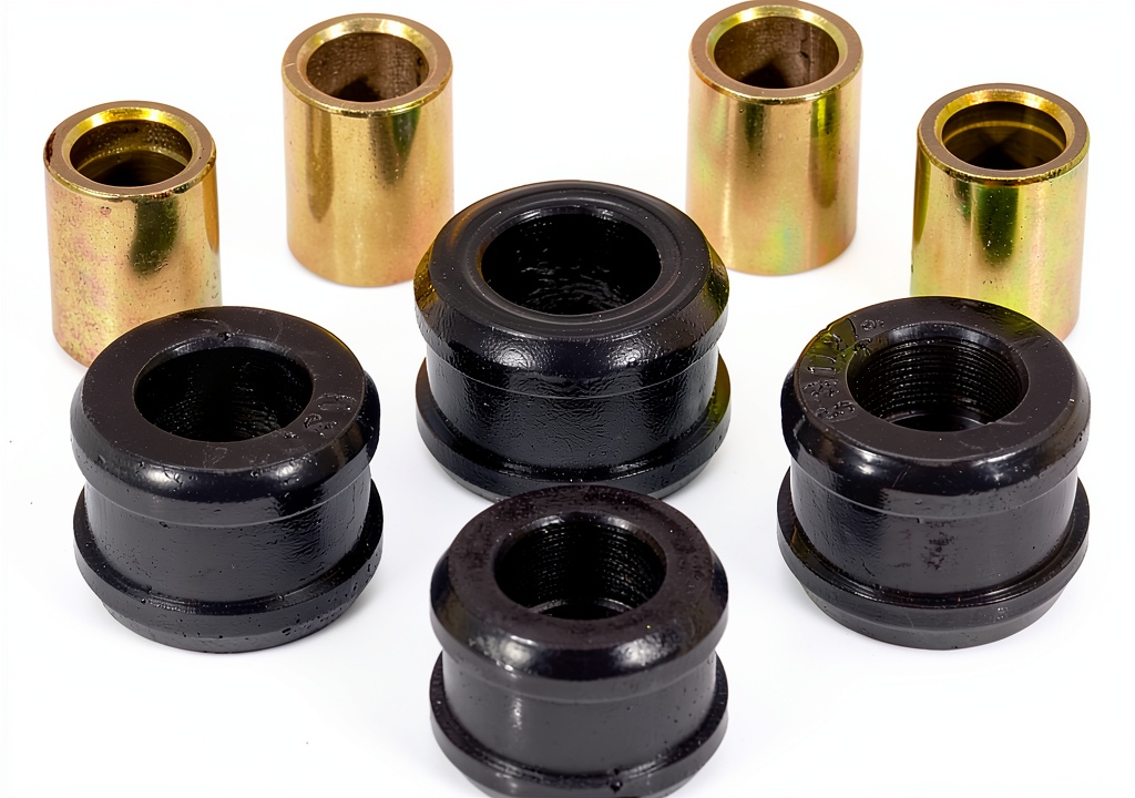 Installing Prothane Sway Bar Link Kit for Automotive Performance on a garage workbench