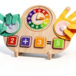 ZJEFUNS Montessori Math Board for Kids-0