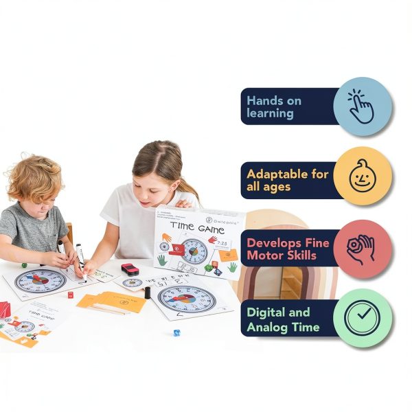 Teaching Clocks for Kids by Neak Products-3