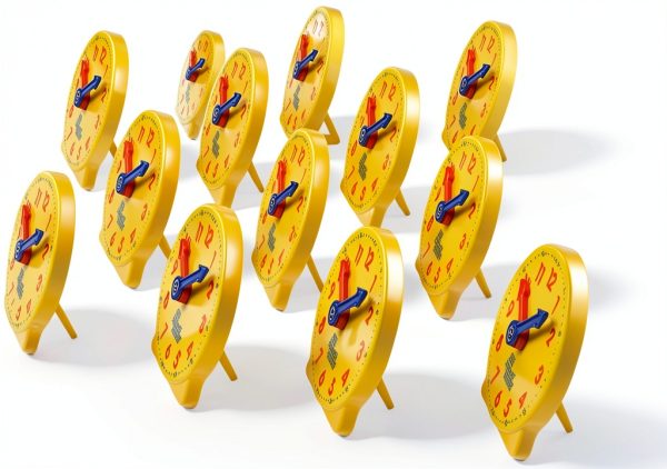 Teaching Clock hand2mind 12 Hour Kids Analog-4