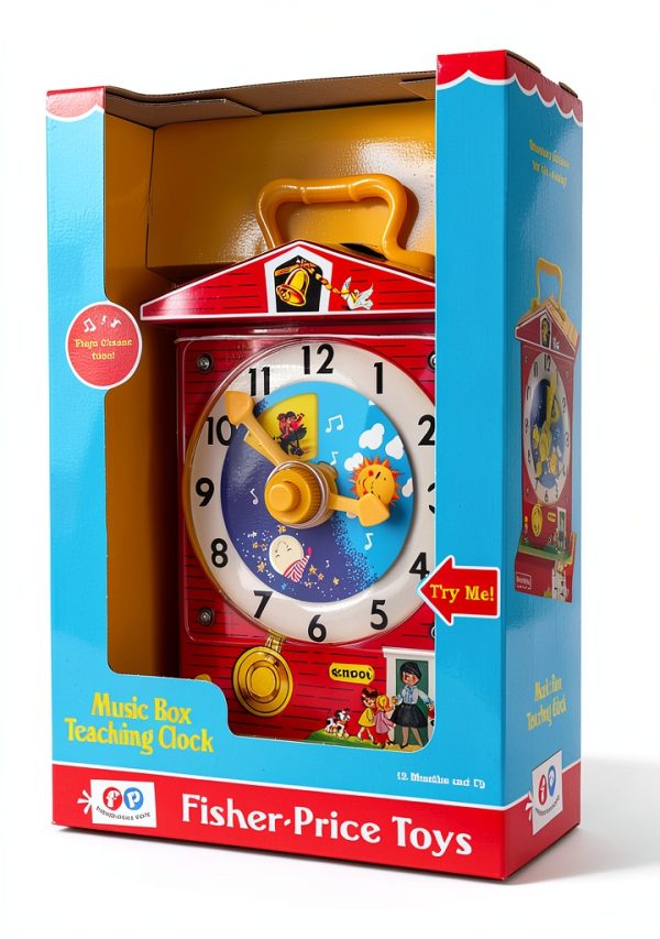 Basic Fun Inc Classic Teaching Clock Toy for Kids-2