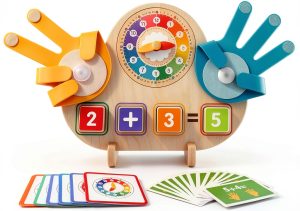 FQKIOMY Toddler Learning Blocks Toys-0