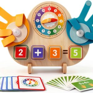 FQKIOMY Toddler Learning Blocks Toys-0