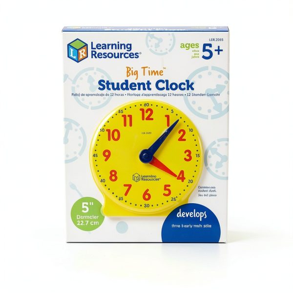 Learning Resources Judy Clock Teaching Clock Kids-4