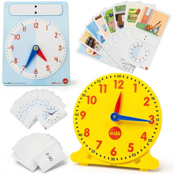 Edx Education Master Clocks for Kids Learning-0