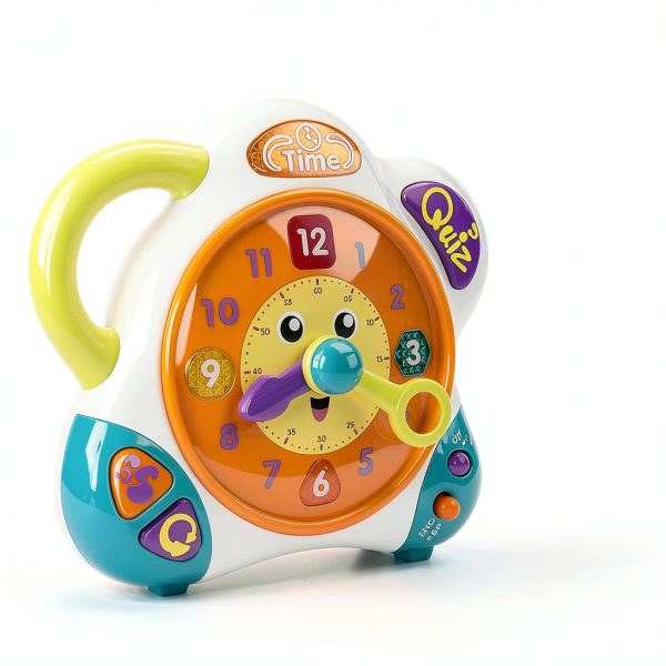 V-Opitos Musical Learning Clock Toy for Kids 3-6-3