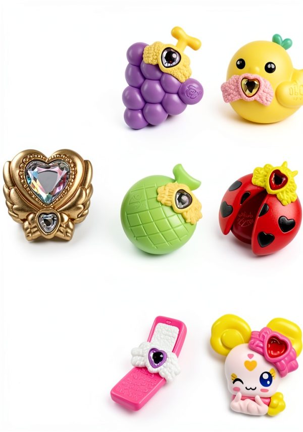 Bandai Girls Teaching Clock Toy AA Battery Powered-2
