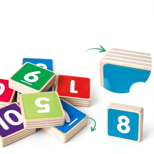 FQKIOMY Toddler Learning Blocks Toys-4