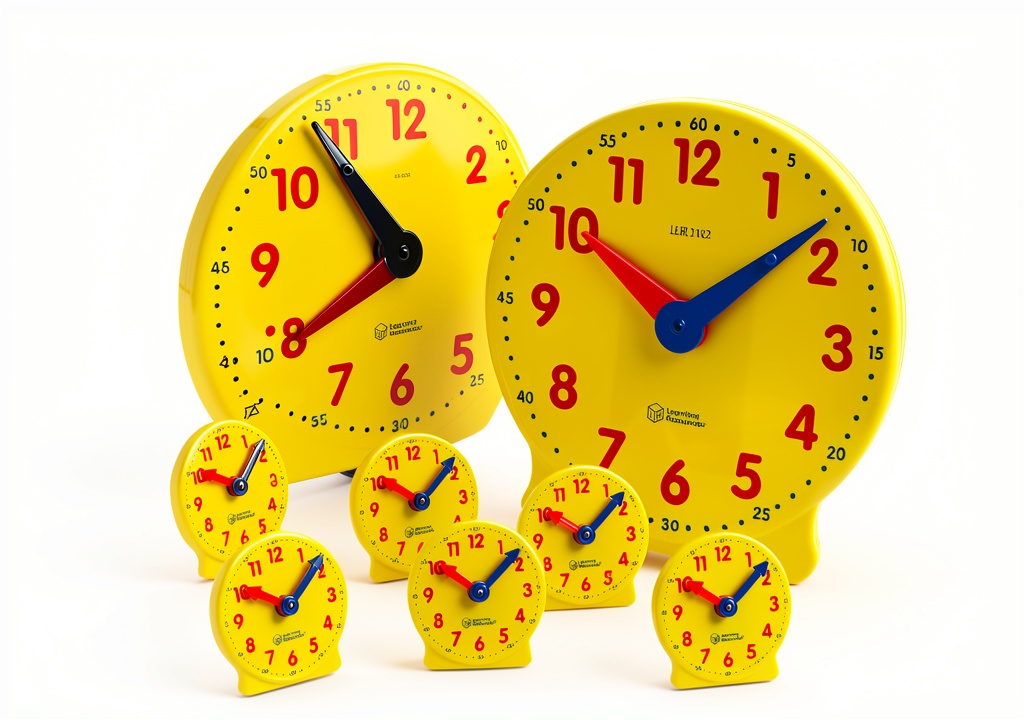 Learning Resources synchronized teaching clocks