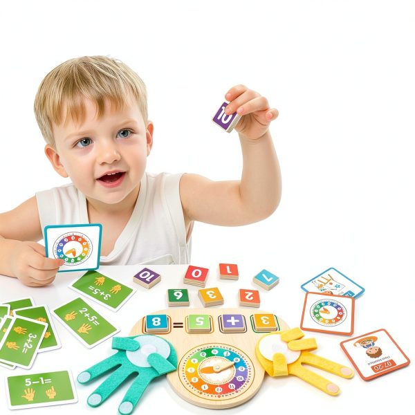 FQKIOMY Toddler Learning Blocks Toys-5