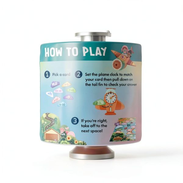 Educational Insights Teaching Clock Game Ages 3-7 EI-1739-2