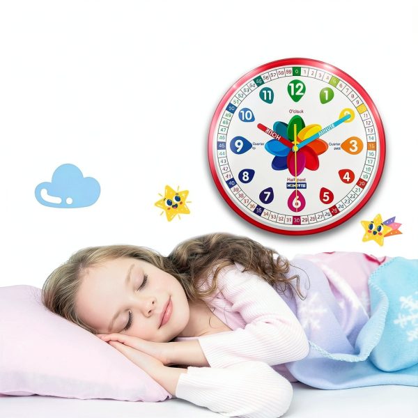 Homotte Kids Wall Clock for Classroom-4