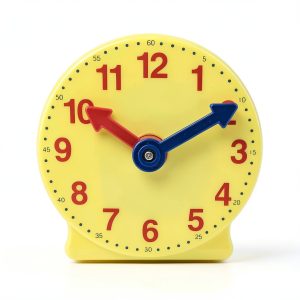ETA hand2mind Kids Learning Analog Clock Model 4731 Teaching Time-0