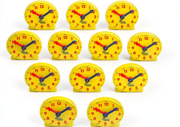 Teaching Clock hand2mind 12 Hour Kids Analog-3