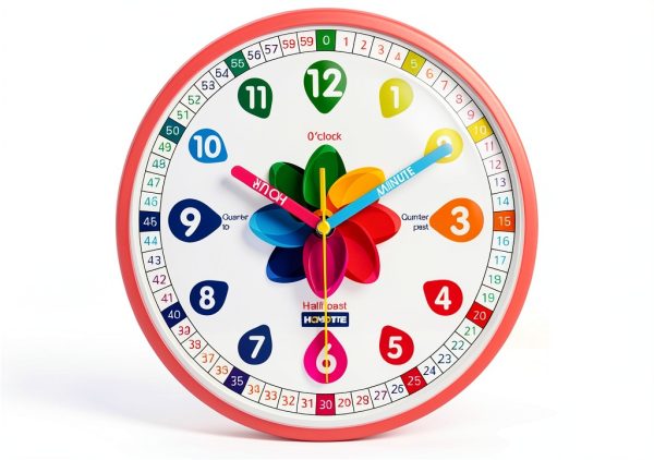 Homotte Kids Wall Clock for Classroom-0
