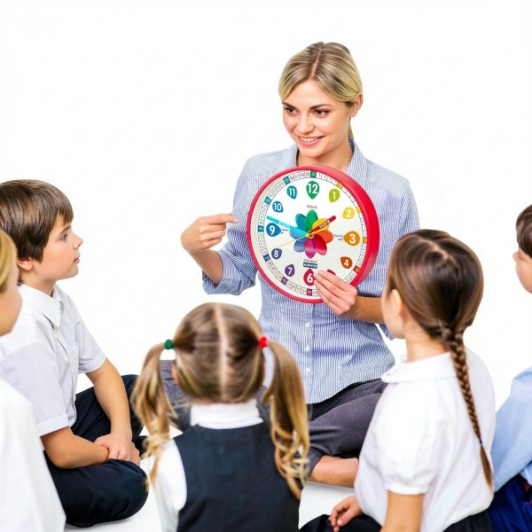 Homotte Kids Wall Clock for Classroom-5
