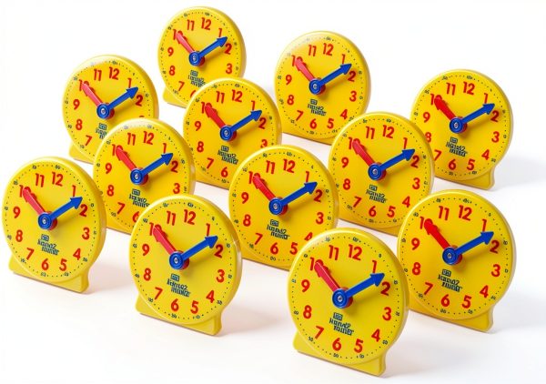 Teaching Clock hand2mind 12 Hour Kids Analog-2