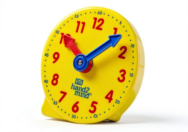 Teaching Clock hand2mind 12 Hour Kids Analog-1