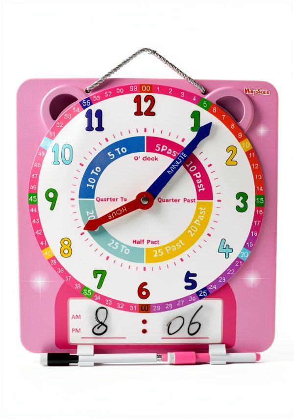 MaiyeSonn Teaching Clock for Kids-0
