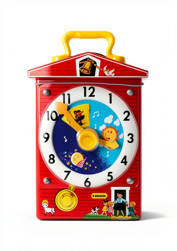 Basic Fun Inc Classic Teaching Clock Toy for Kids-1