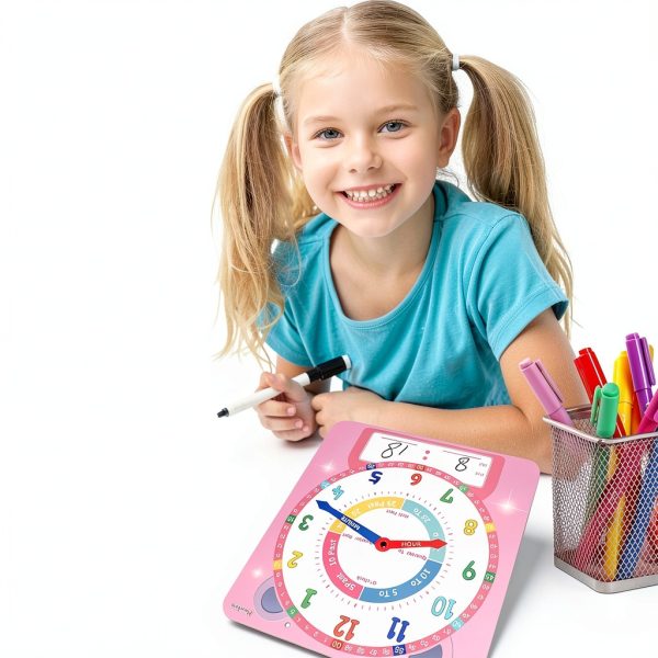 MaiyeSonn Teaching Clock for Kids-7