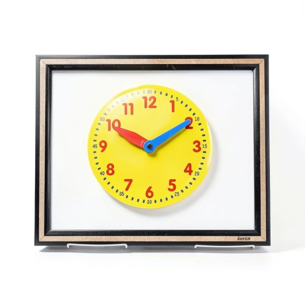 Teaching Clock Didax 211783 Wooden Classroom-1
