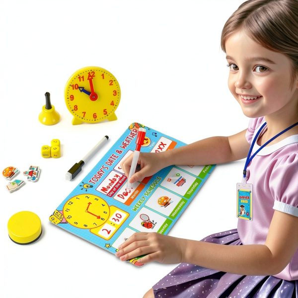 Alritz Teaching Clock Role Play Set 13x8x2-6