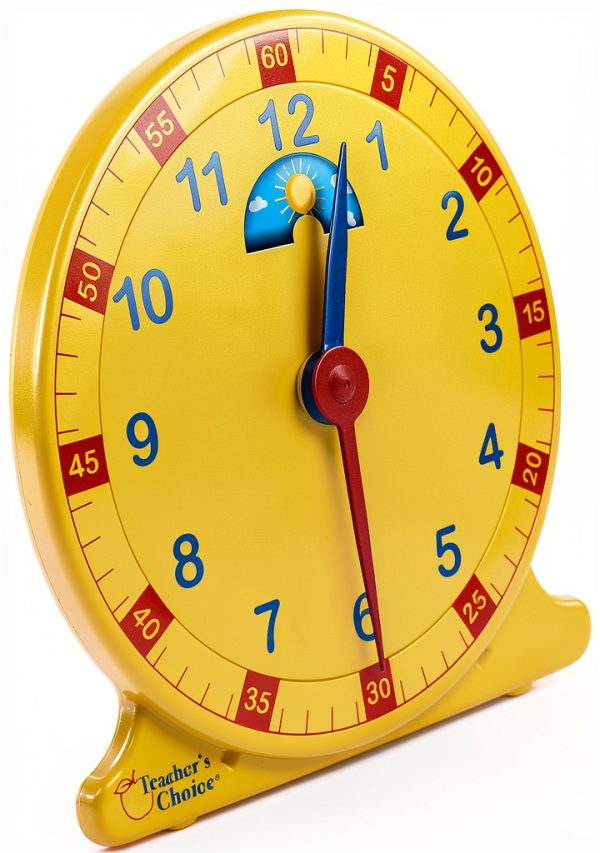 Teaching Clock Teacher's Choice Large Visual Aid-7