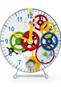 Lily's Home First Puzzle Clock Educational Kit-0