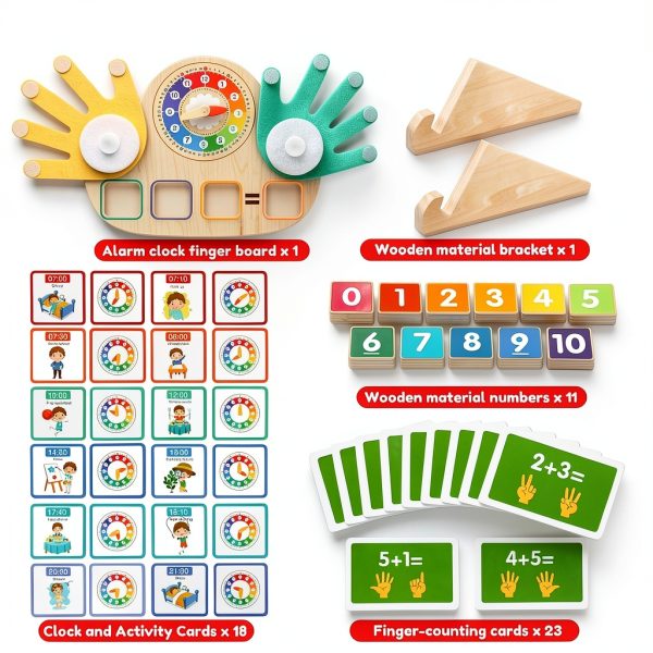 FQKIOMY Toddler Learning Blocks Toys-3
