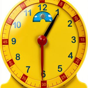 Teaching Clock Teacher's Choice Large Visual Aid-0