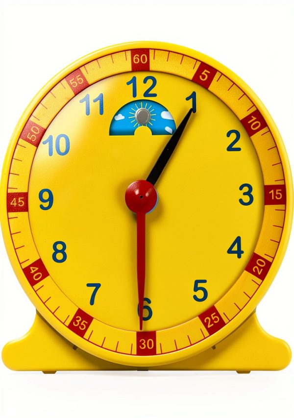 Teaching Clock Teacher's Choice Large Visual Aid-0