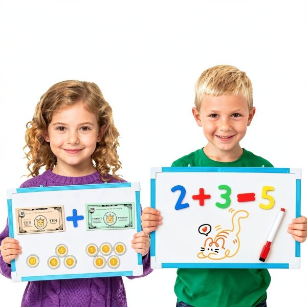 Gifts2U Teacher Play Set Classroom Kit with Whiteboard Clock Money-1