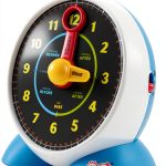 Best Learning Materials Teaching Clock 3021 with Music Night Light-0