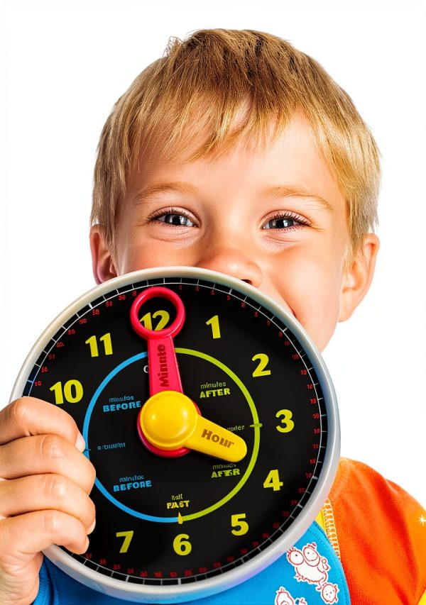 Best Learning Materials Teaching Clock 3021 with Music Night Light-8