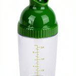 Atyhao Salad Dressing Mixer Bottle, 200ml Salad Dressing Shaker Salad Dressing Container Prevent Leakage Salad Dressing Jar with Lid for Kitchen Storage Containers (Green)-0