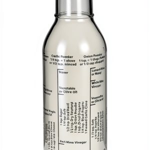 Harold Import Kolder's Salad Dressing Mixer 13 oz Steel Shaker-0