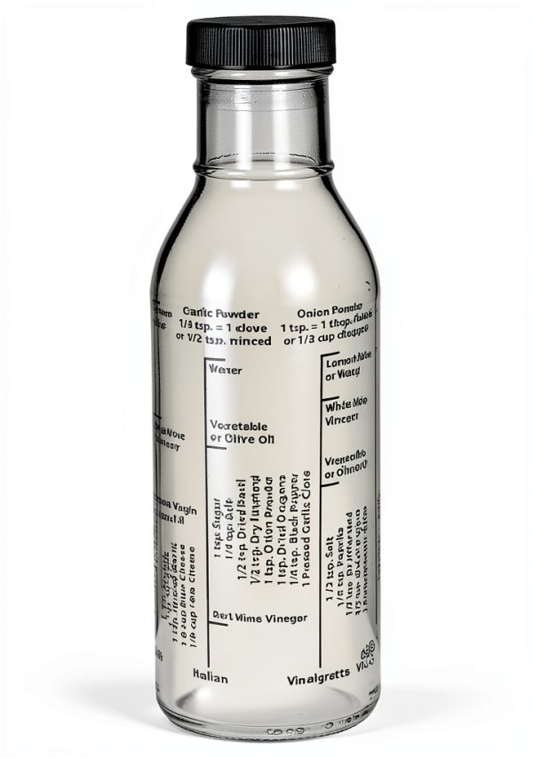 Harold Import Kolder's Salad Dressing Mixer 13 oz Steel Shaker-0