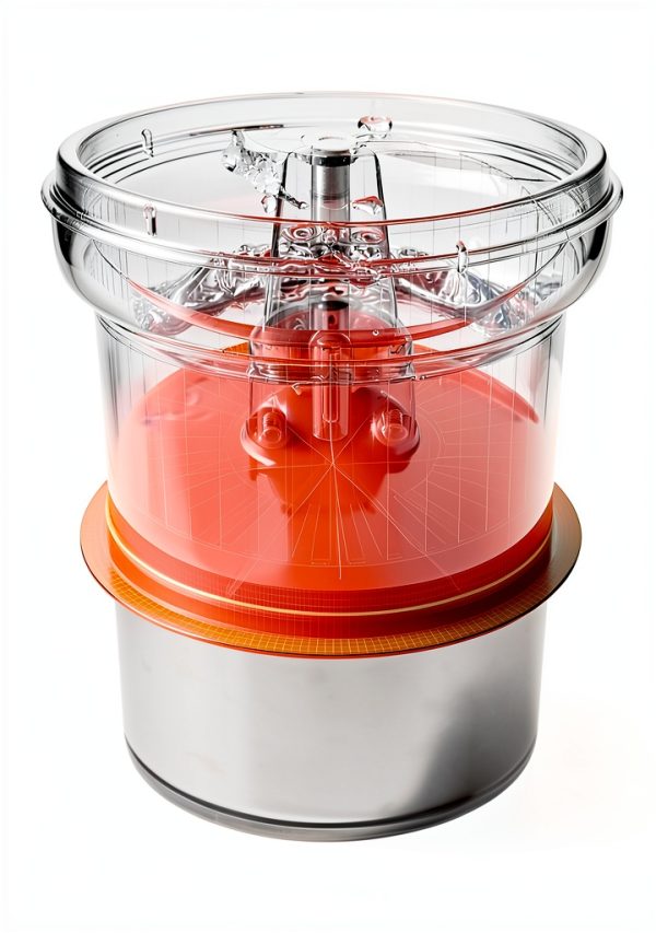 PYY 2.5 Gallon Commercial Salad Spinner - Salad Dryer w/Silicone Anti-slip Mat & Draining Hose, 10Qt Manual Salad Spinner for 3 Heads of Lettuce Spinner Large for Catering-1