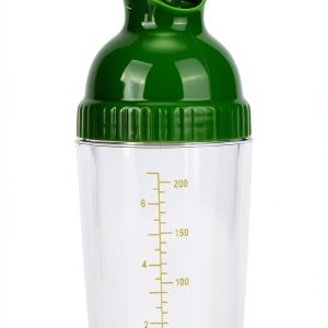 Salad Dressing Shaker 200ml Green Leakproof Bottle by Haofy-0