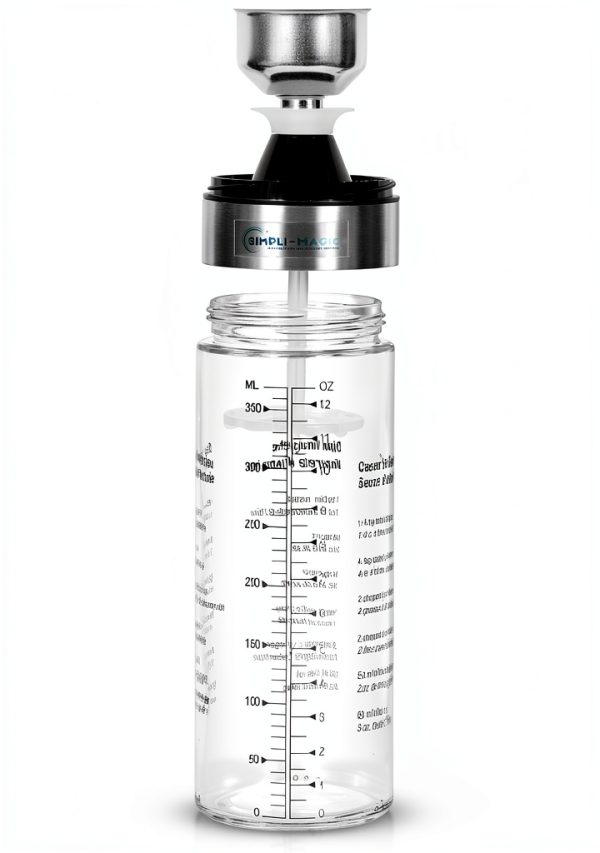 Salad Dressing Shaker Simpli-Magic Large Stainless Steel 79339-1