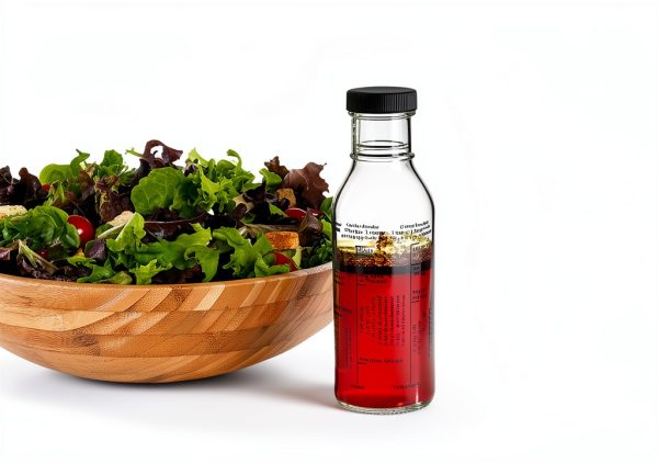 Harold Import Kolder's Salad Dressing Mixer 13 oz Steel Shaker-5