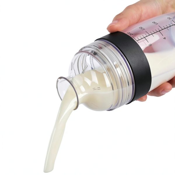 Salad Dressing Shaker Bottle KITCHENDAO 2-in-1 Citrus Juicer 1 Cup-2