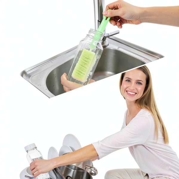 Salad Dressing Shaker 16 oz Dispenser with Silicone Spout - Ferrochef-5