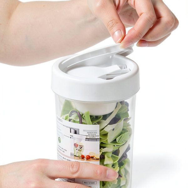 Salad Shaker Cup 760ml by Genérico Portable Leakproof Container-7