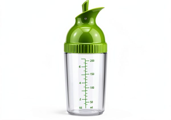 Salad Dressing Shaker 3 Pack Nicunom 7oz Leakproof BPA Free Mixers-2