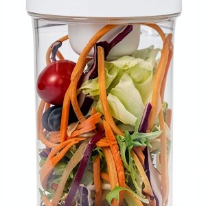 Salad Shaker Cup 760ml by Genérico Portable Leakproof Container-0