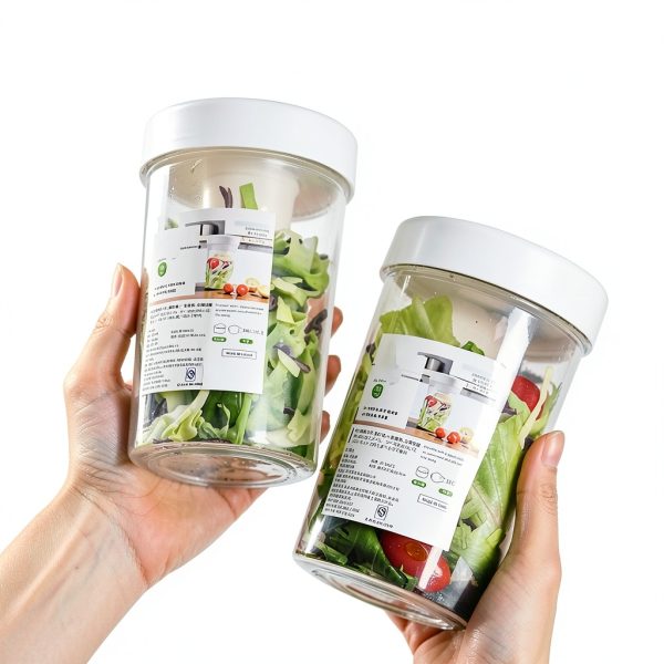 Salad Shaker Cup 760ml by Genérico Portable Leakproof Container-3