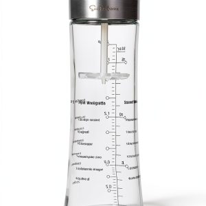 Salad Dressing Shaker Sur La Table 18 oz Bottle with Emulsifying Wand-0