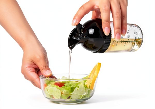Salad Dressing Shaker 3 Pack Nicunom 7oz Leakproof BPA Free Mixers-4